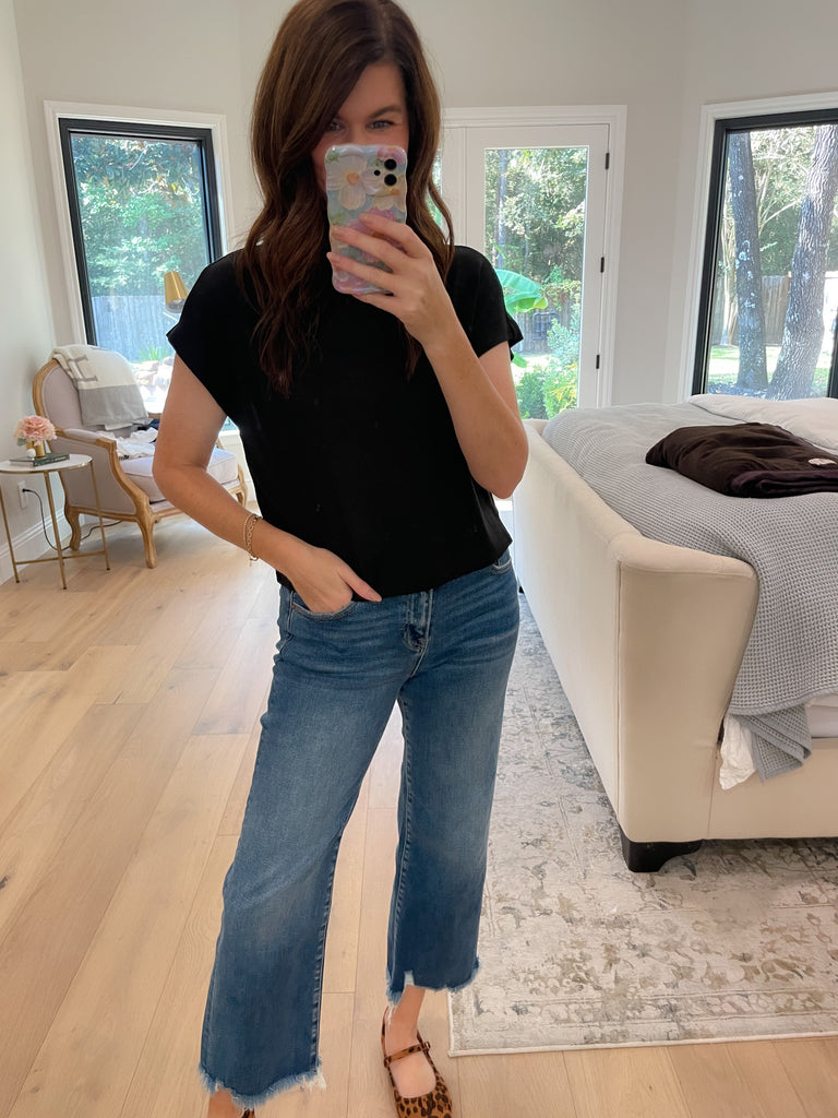 Polished Ease Top in Black