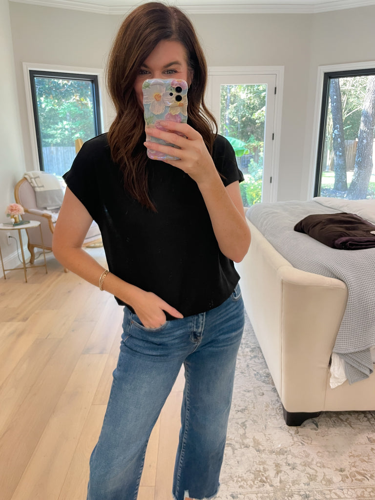 Polished Ease Top in Black