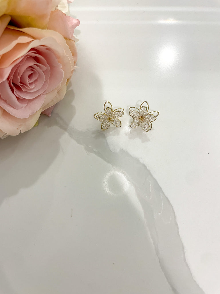 Marrion Flower Earrings *Final Sale*
