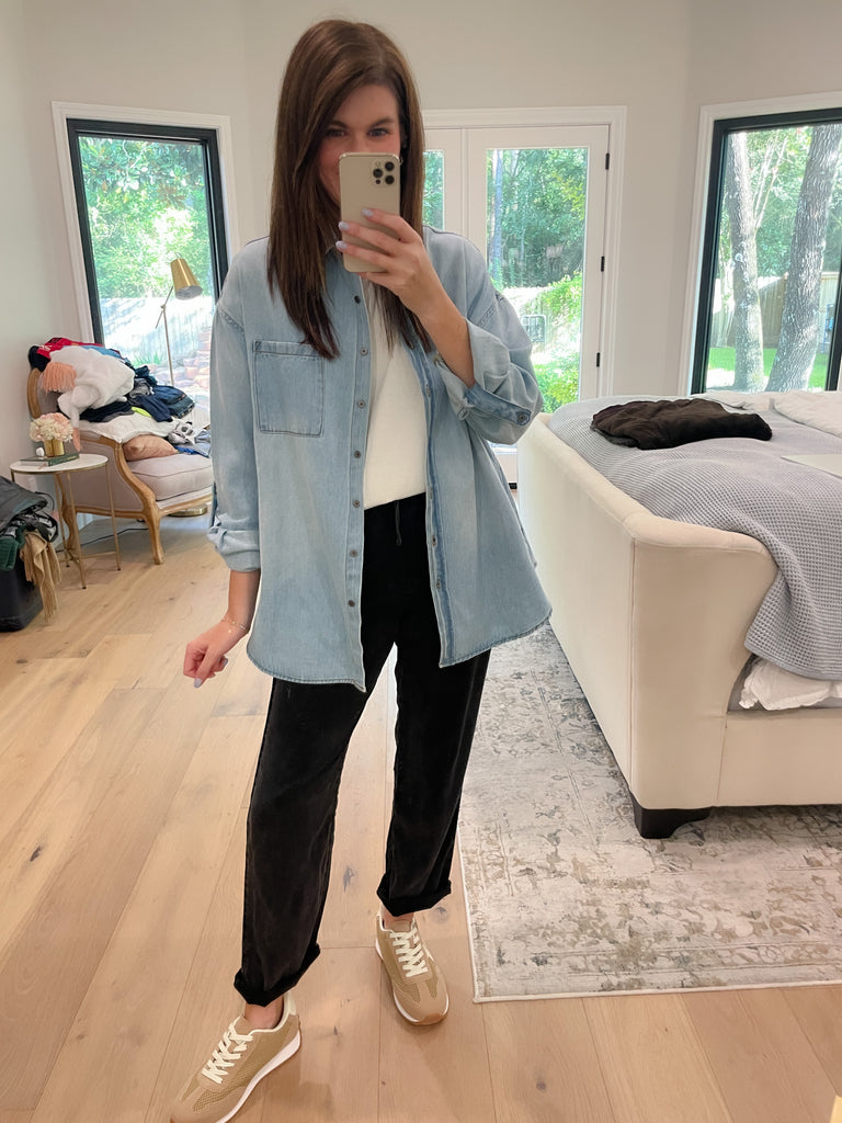 Risen Laramie Denim Button Down