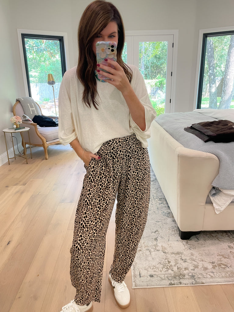 Wild Side Barrel Pants