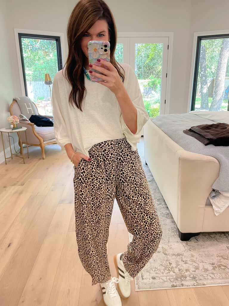 Wild Side Barrel Pants