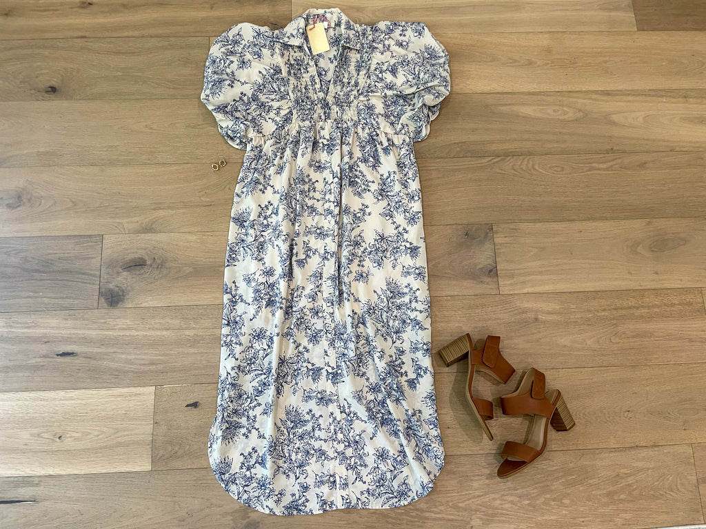 Sending Love Floral Maxi Dress
