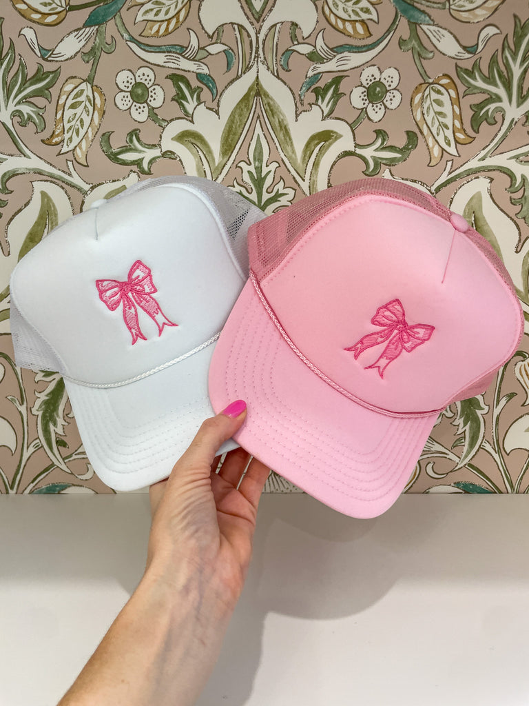 Bow Trucker Hats *Final Sale*