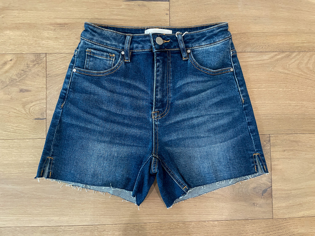 Risen Ocean Breeze Raw Edge Shorts