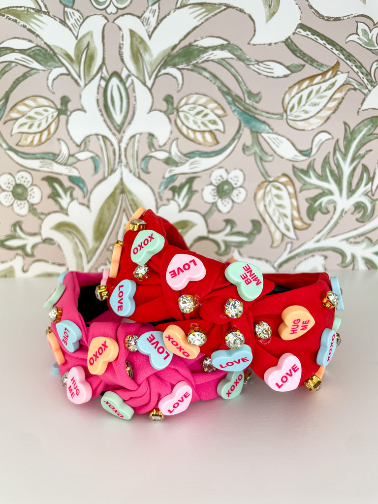 Candy Hearts Headbands *Final Sale*