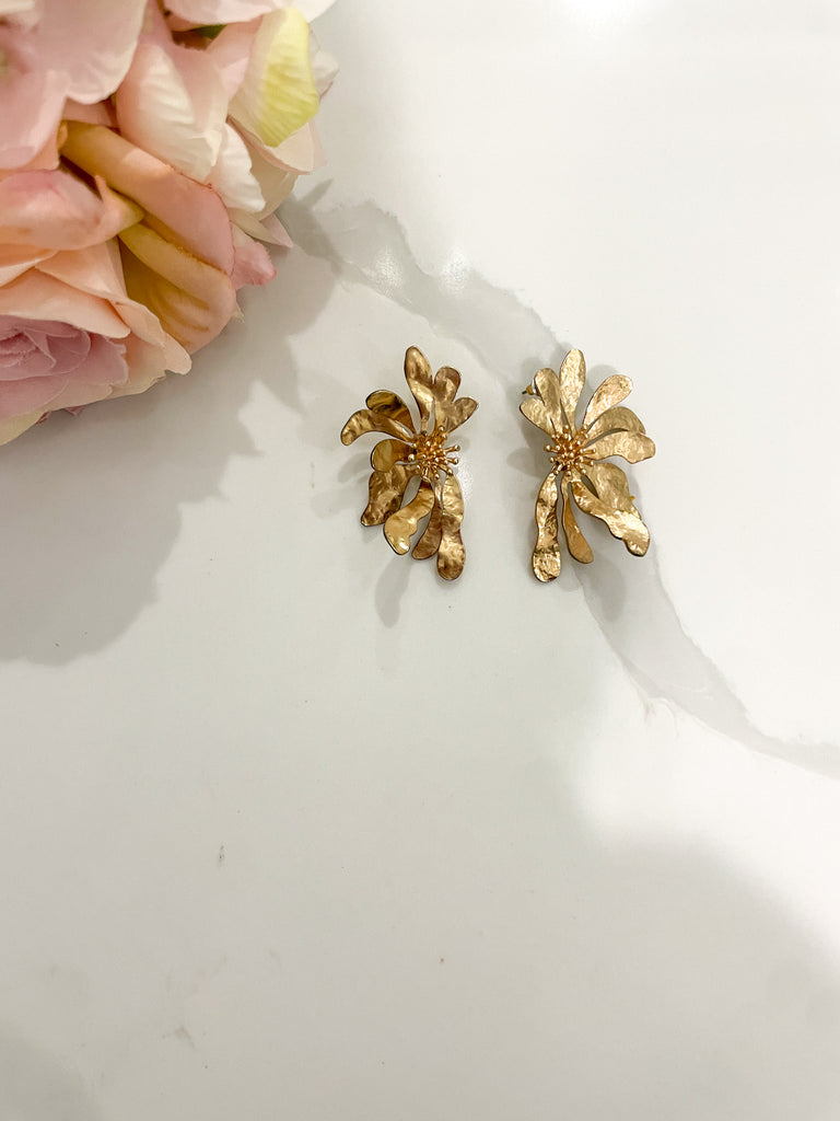 Bursting Blooms 3D Flower Earrings *Final Sale*