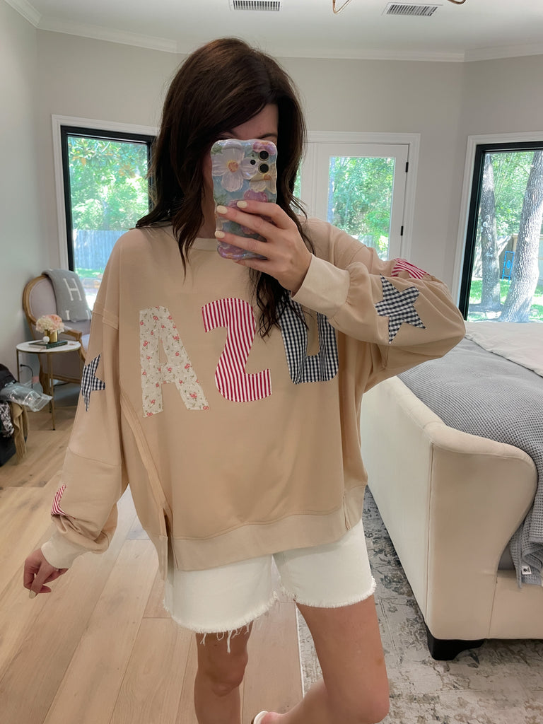 Americana Charm Pullover