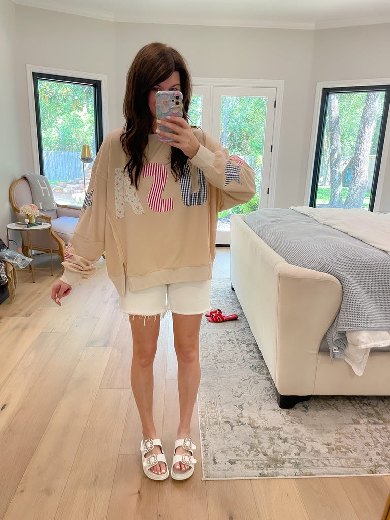 Americana Charm Pullover