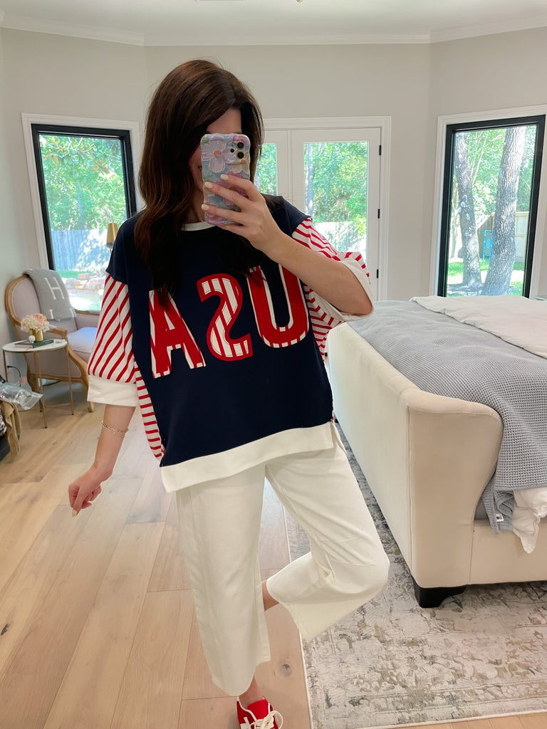 Firecracker Fun Pullover