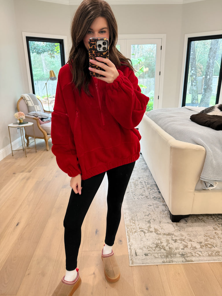 Take the Long Way Fleece Pullover