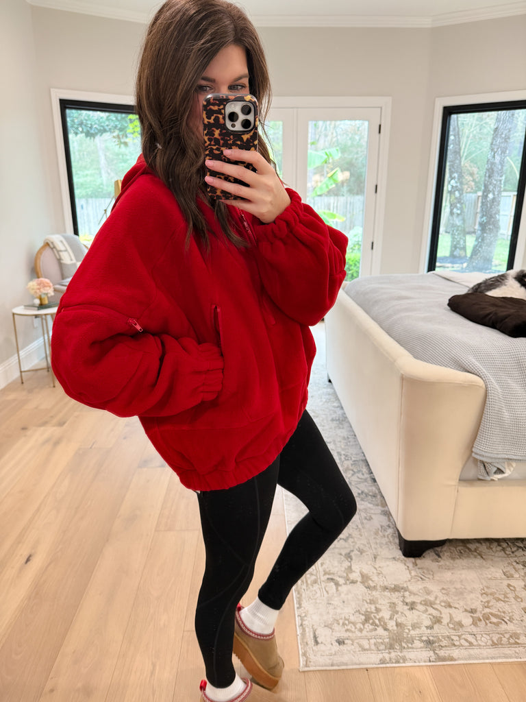 Take the Long Way Fleece Pullover