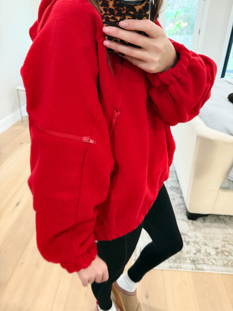 Take the Long Way Fleece Pullover