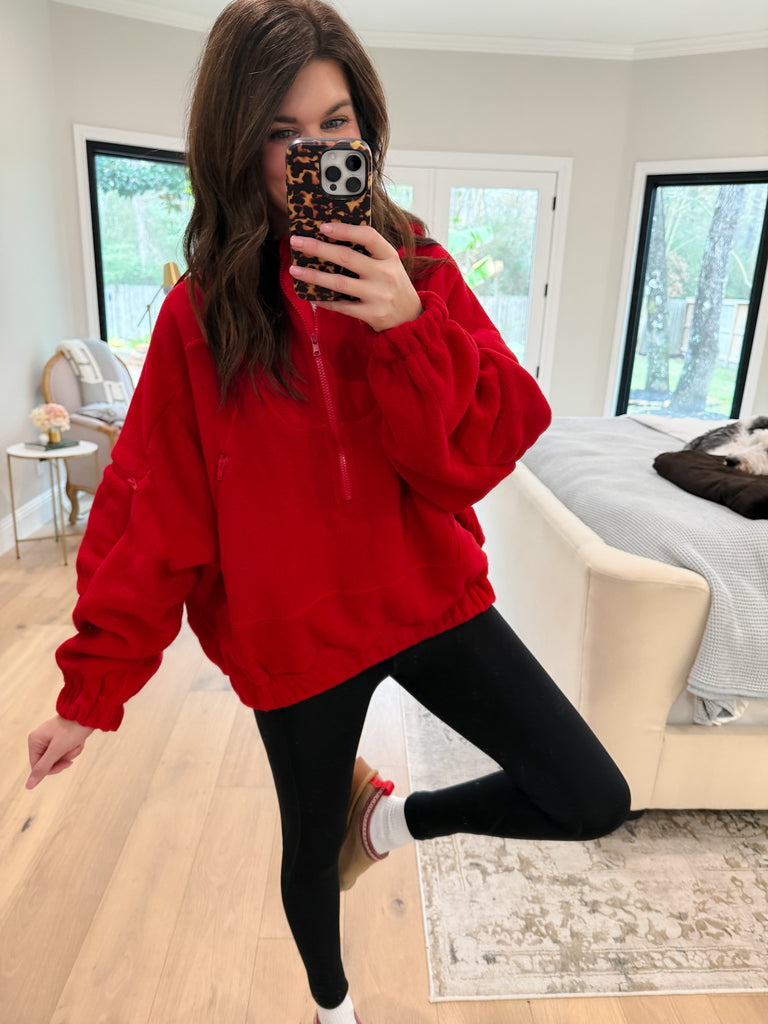 Take the Long Way Fleece Pullover