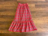 Keswick Plaid Maxi Skirt