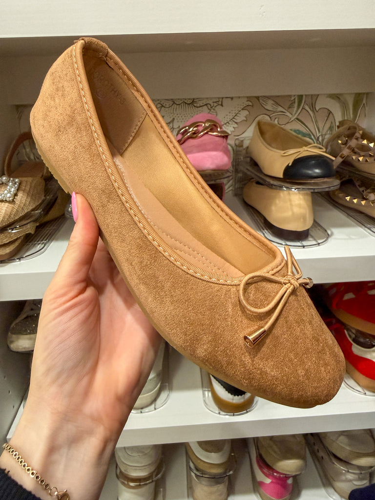 Dorothy Ballet Flats in Camel