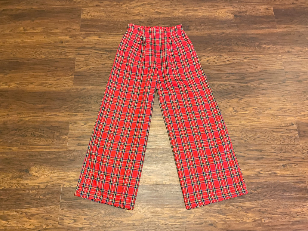 Stewart Plaid Trousers
