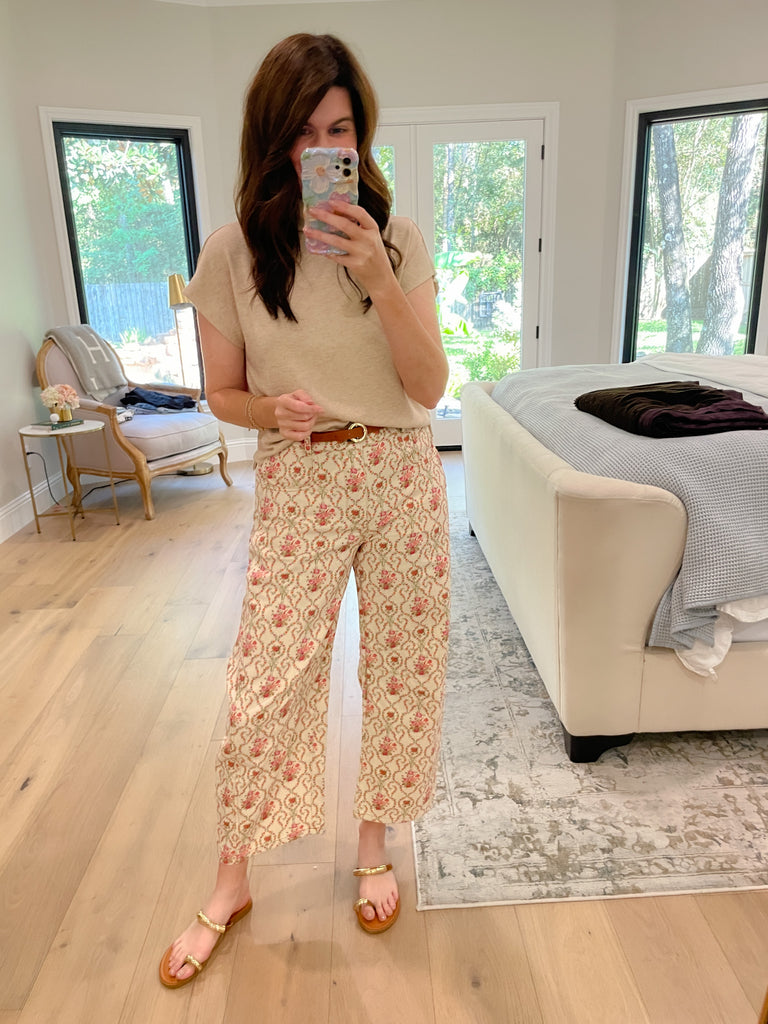 Polished Ease Top in Oatmeal