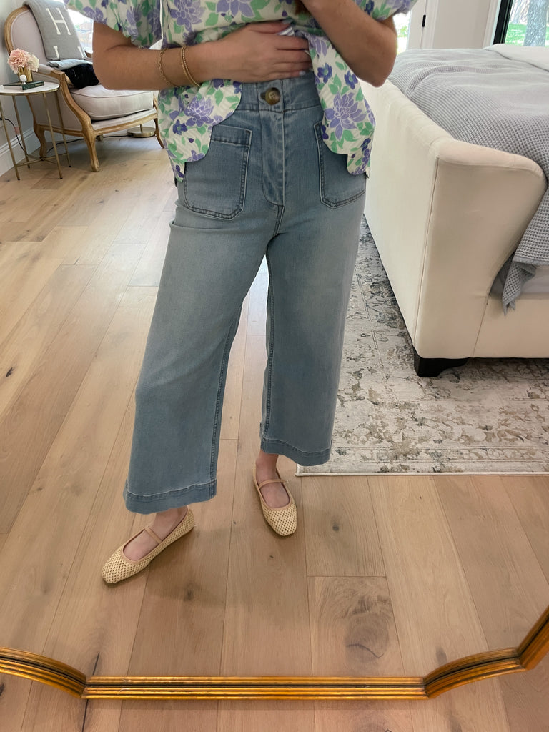 Daphne Cropped Trouser Jeans