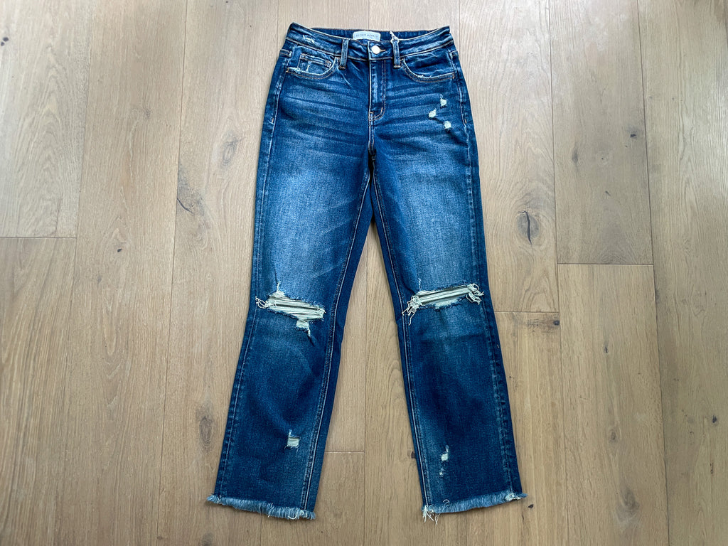 Flying Monkey Borough Ankle Straight Leg Jeans