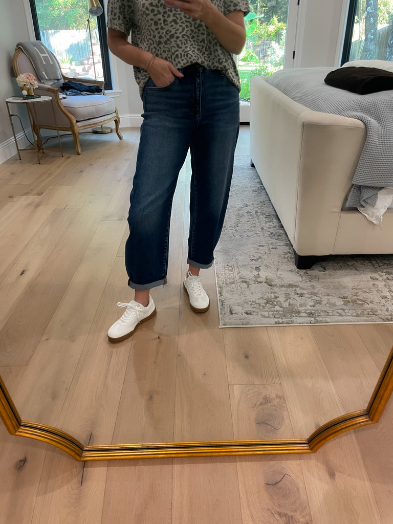 Risen Westport Mid Rise Barrel Jeans