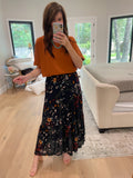 Meadow Muse Floral Maxi Skirt