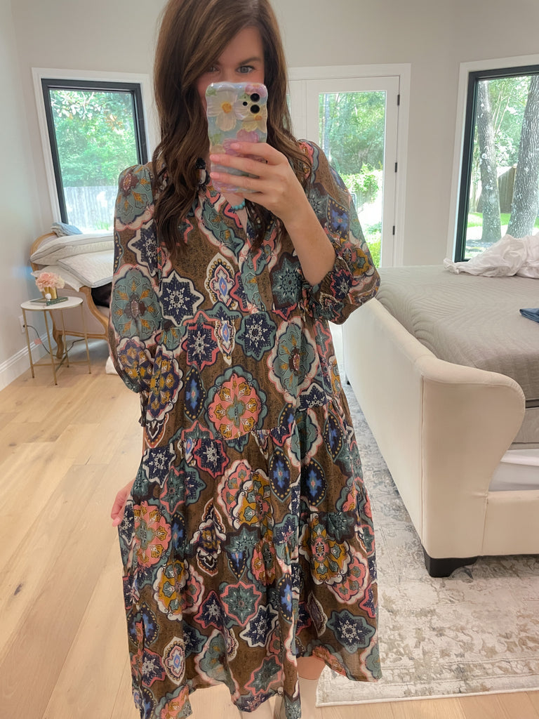 Wanderlust Mosaic Dress