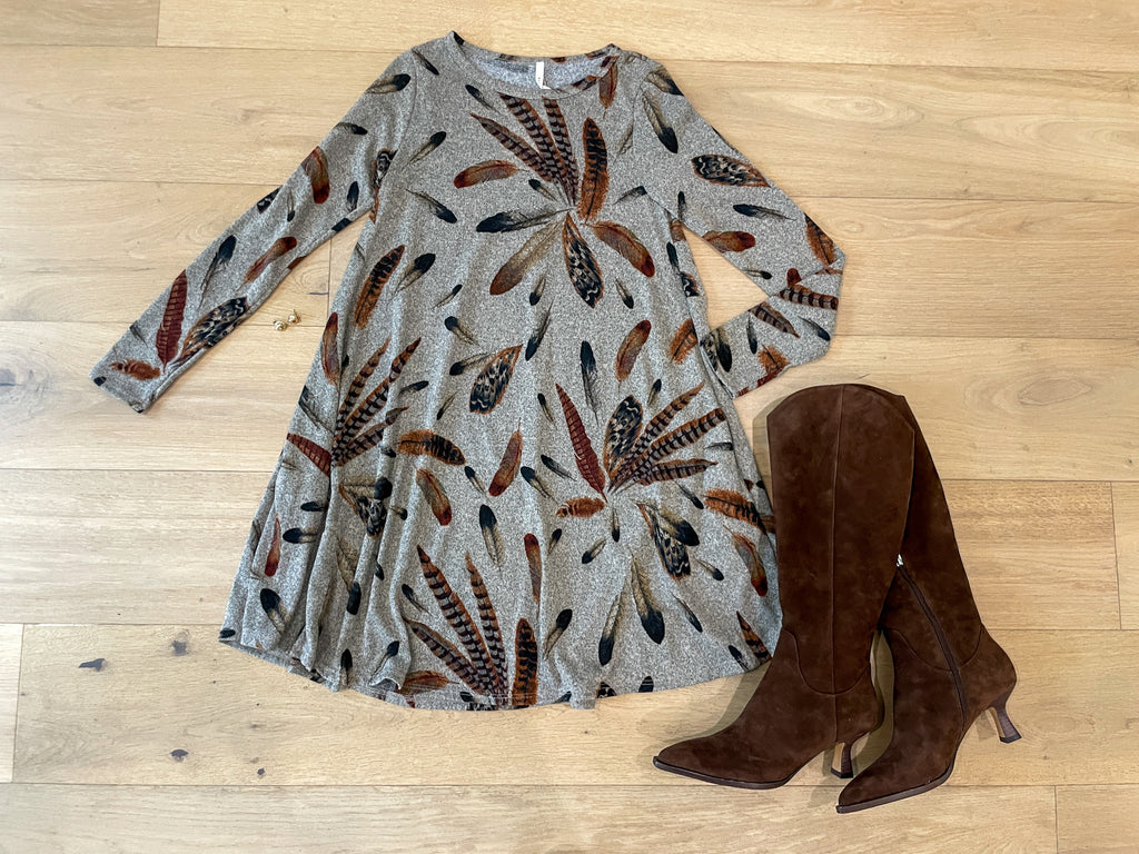 SALE! Birds of a Feather Dress *Final Sale*