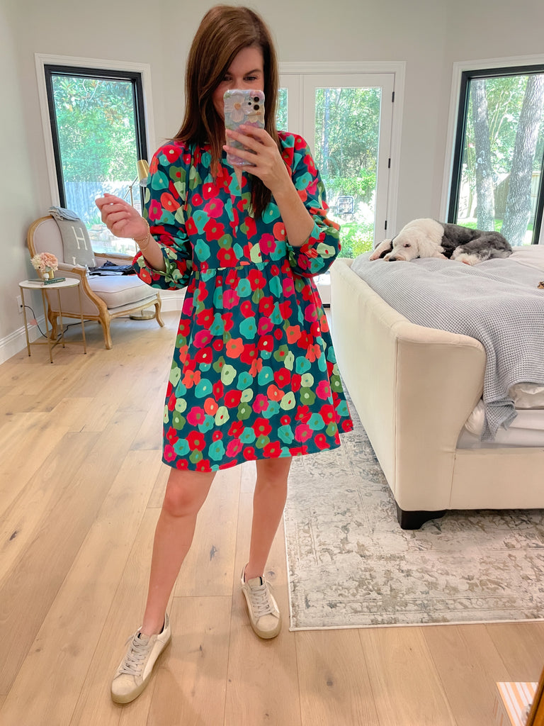 Fresh Horizons Floral Dress