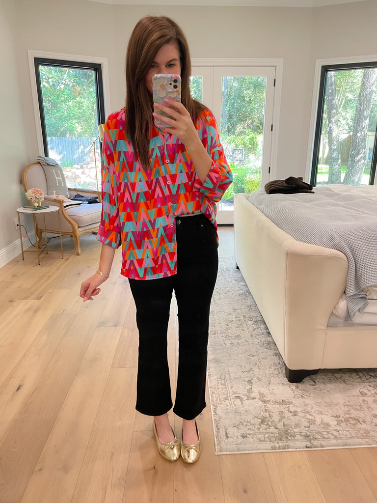 Zest for Life Button Down