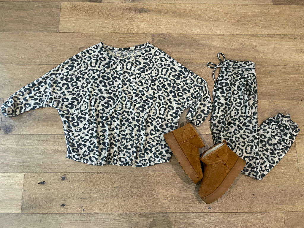 Brushed Bliss Leopard Set