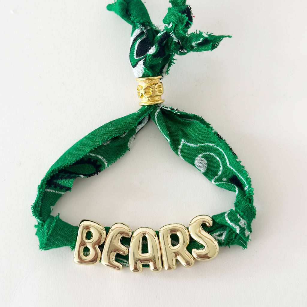 Bandana Game Day Bracelets *Final Sale*