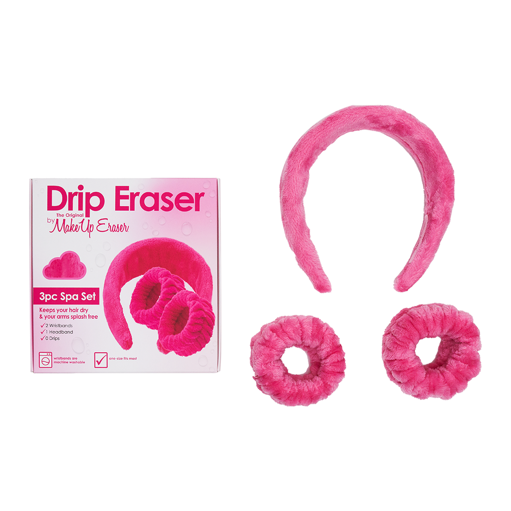 MakeUp Eraser - Drip Eraser Spa Gift Set in Pink *Final Sale*