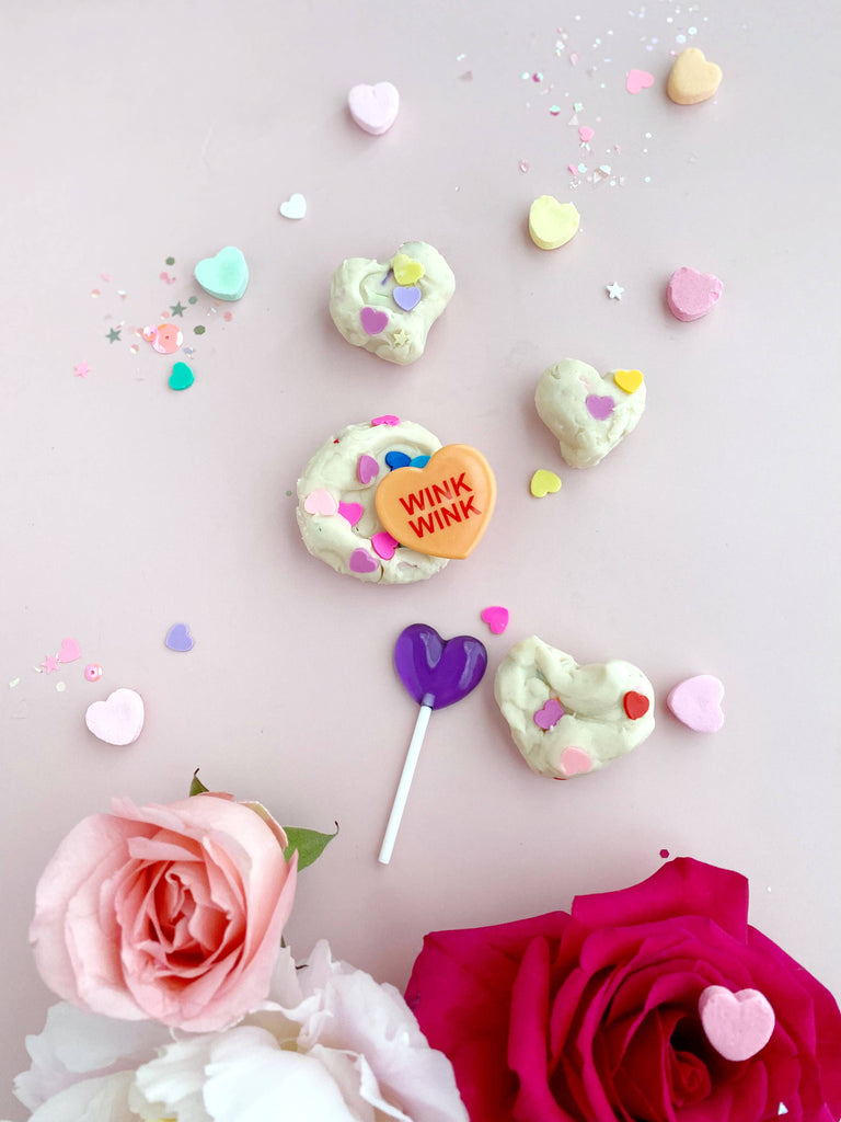 Valentine Candy Hearts Mini Dough to Go Kit *Final Sale*