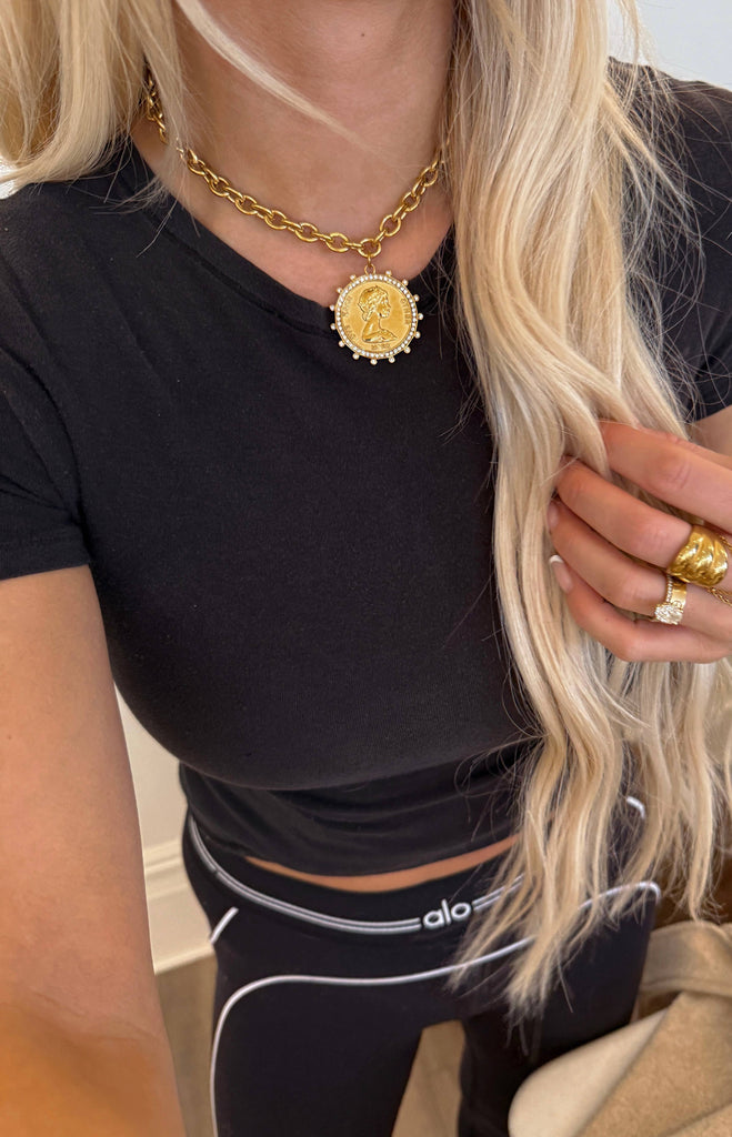 CHANSUTT Small Coin Necklace *Final Sale*