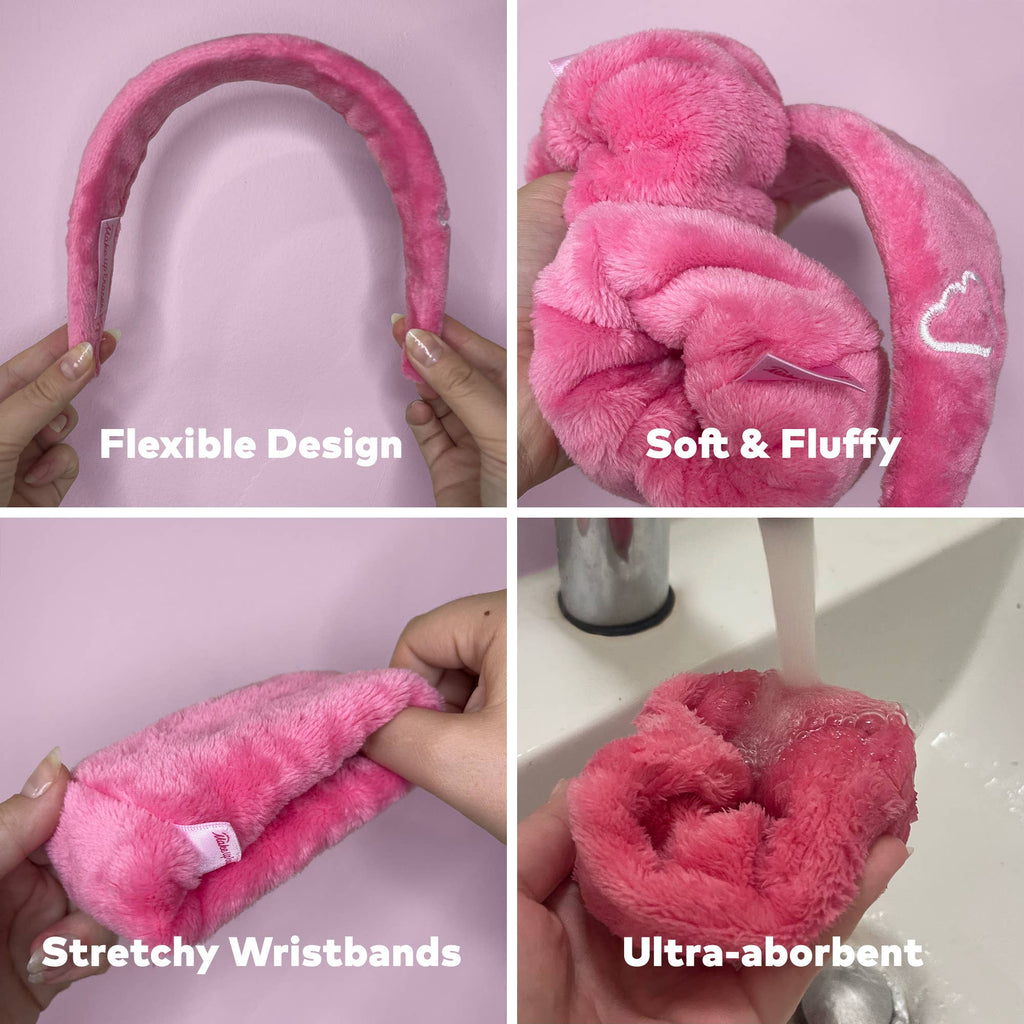 MakeUp Eraser - Drip Eraser Spa Gift Set in Pink *Final Sale*