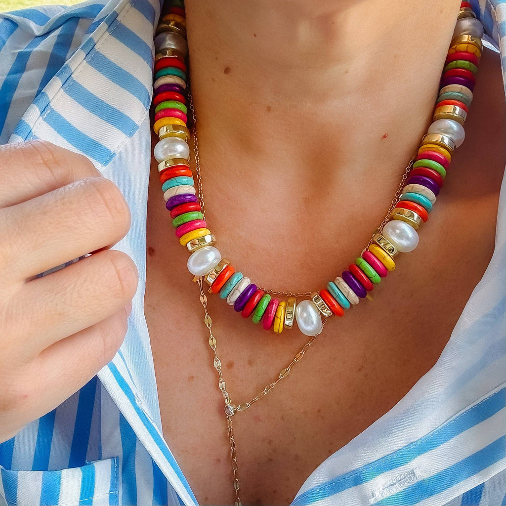 Oh Joy Beaded Necklace *Final Sale*