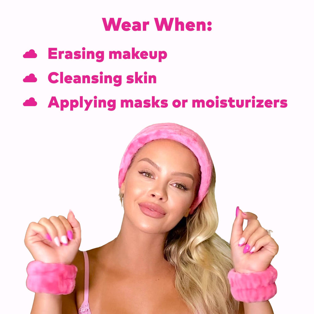 MakeUp Eraser - Drip Eraser Spa Gift Set in Pink *Final Sale*