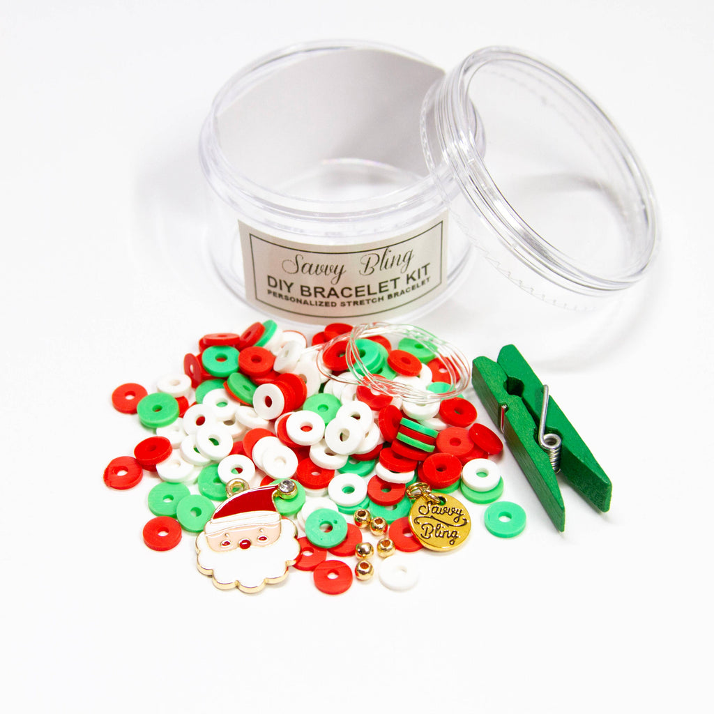Santa Charm Kids DIY Bracelet Kit *Final Sale*