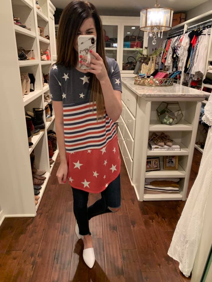 SALE! Land That I Love Tunic *Final Sale*