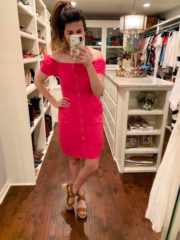 SALE! Cocktails in Curaçao Linen Dress *Final Sale*