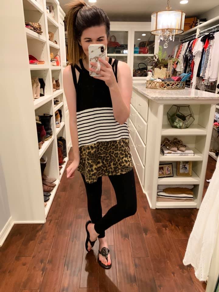 SALE! *BELLES & STEALS* Nala Tank in Fuchsia and Black *Final Sale*