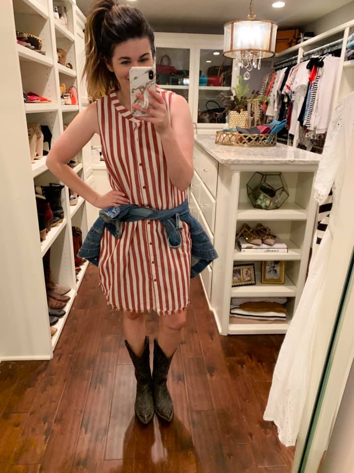 SALE! Dunn Striped Tunic *Final Sale*