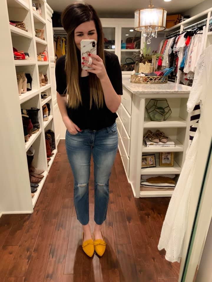 Highline Cropped Micro Flare Jeans