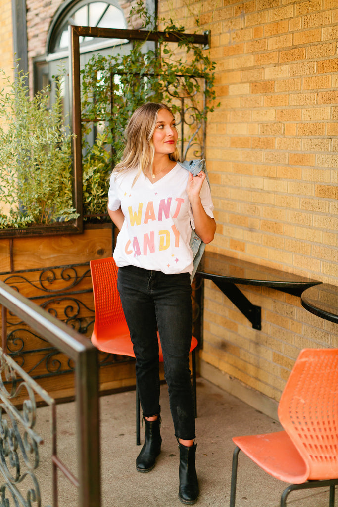 SALE! I Want Candy Tee *Final Sale*