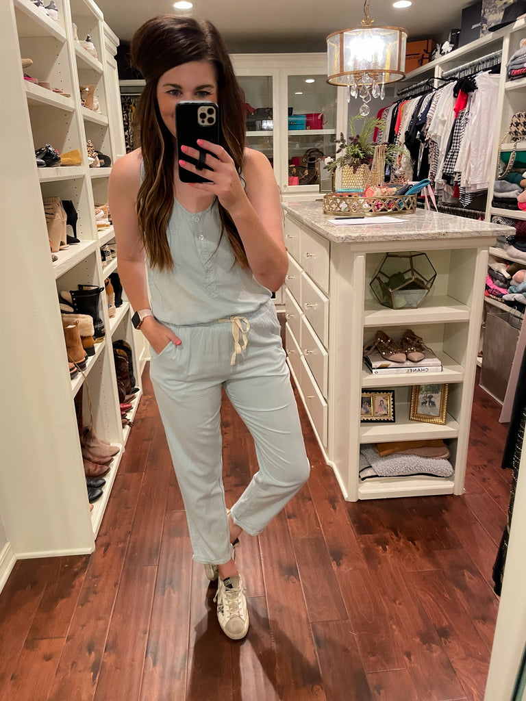 Focused on Fashion Chambray Jumpsuit