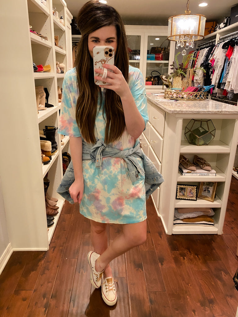 SALE! Road Trip to Cali T-Shirt Dress *Final Sale*