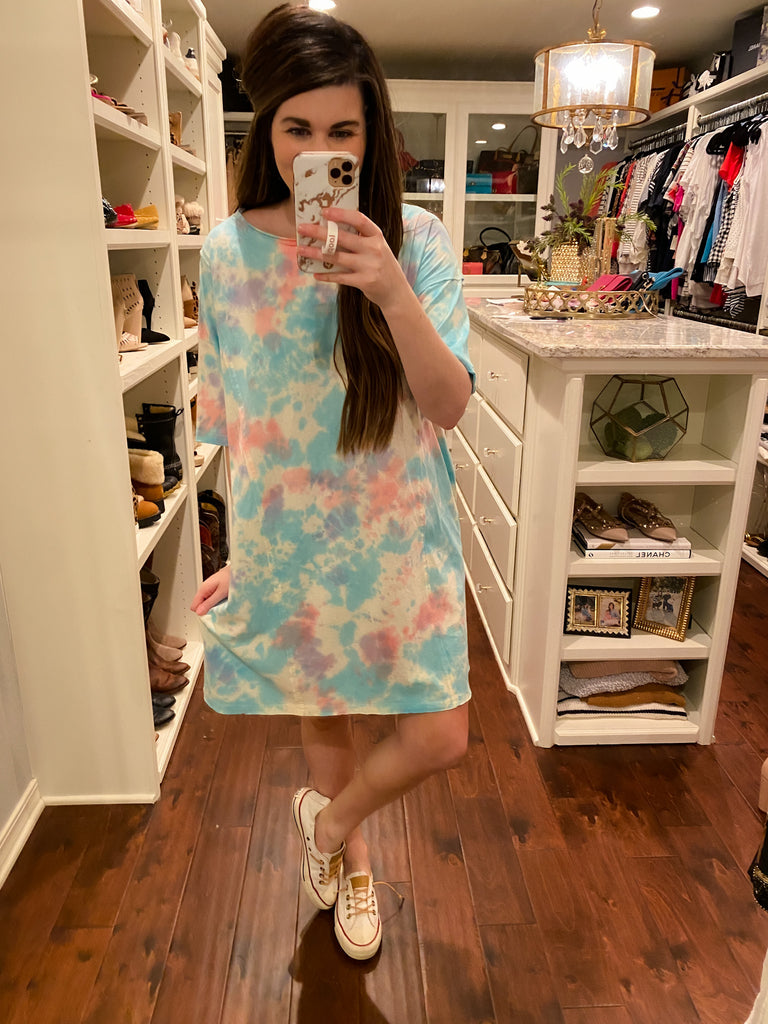 SALE! Road Trip to Cali T-Shirt Dress *Final Sale*