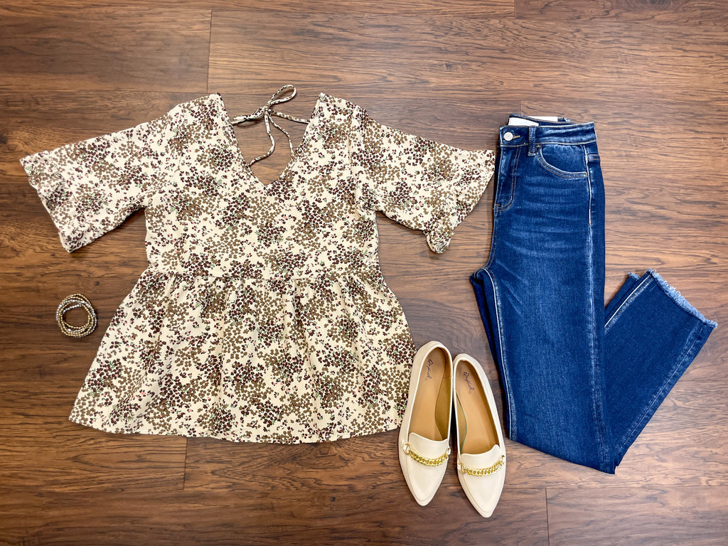 *BELLES & DOORBUSTER* Popular Opinion Top in Cream *Final Sale*