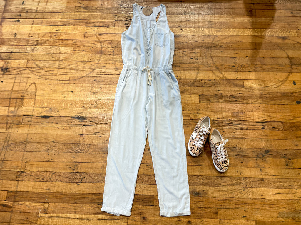 Focused on Fashion Chambray Jumpsuit